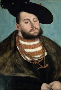 Portrait of John Frederick the Magnanimous (1503-54) Elector of Ernestine of Saxony, 1531